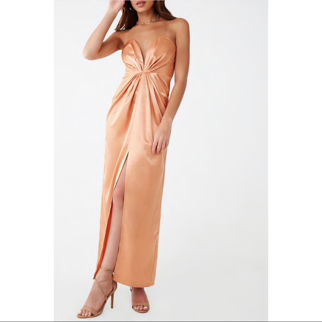 New With Tags- Plunging Tube Dress